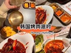 -草家酱蟹炭火烤肉店(珲春南路一店)