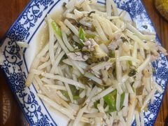 芦苇根炒肉丝-呼吸森林·生态农庄农家乐私房菜