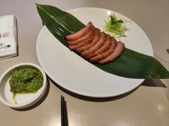 清新薄荷炭烤猪颈肉-蔡澜点心·粤菜(万菱汇店)