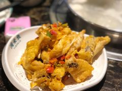 炸鱼骨-鱼粤鲜淘米捞·中山脆肉鲩火锅(悦湖会店)