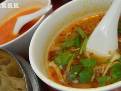 番茄鸡蛋+羊肉汤-晋府大酒店