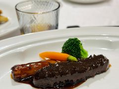 京葱鹿筋烧海参-满堂·烤鸭店·北京菜(鼓楼店)