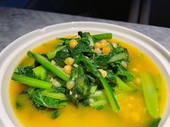豆汤广东菜心-蔴将·川菜(黄龙万科店)