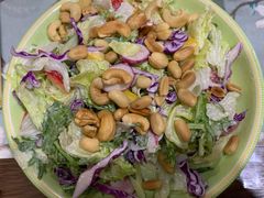 坚果芥味大拌菜-素心斋素食餐厅