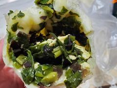 韭菜鸡蛋包子-天津包子铺(万泉庄店)