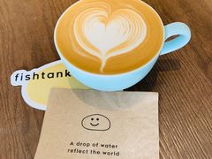 巴旦木拿铁-fishtank鱼缸咖啡(三山街店)