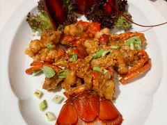 豆酥菌酱爆波龙-宝丽轩中餐厅BAOLIXUAN