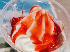 草莓麻薯新地-麦当劳(百利广场店)