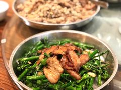 叉烧炒芥兰-农汤老店(顺联公园里店)