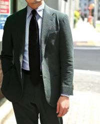 点击看大图 -怒马会 全麻衬西装高级定制