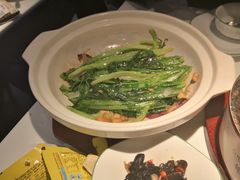 砂锅油麦菜-撒椒·四川江湖菜(大族广场店)