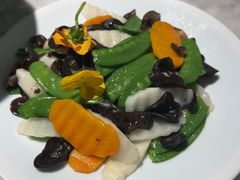 鸡纵菌田园小炒-雀蓝川菜(奥体广场店)