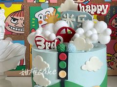 -甜栀·动物奶油蛋糕
