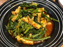 菠菜拌面筋-胖老汉椒麻鸡清真新疆菜(西御街店)