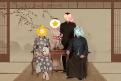 -时光纪亲子全家福照相馆(静安店母女写真父母纪念照)