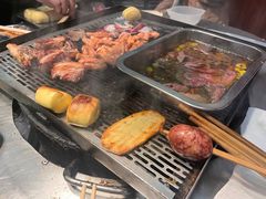 -胡四哥特色火盆烧烤(一分店)