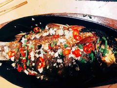 铁板烤鲫鱼-老黑板筋(顺义总店)