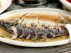 酒香蒸鲥鱼-东方明珠老上海8号餐厅