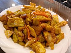 半肉段烧茄子-七菜馆·东北菜·蒸饺(文体路店)