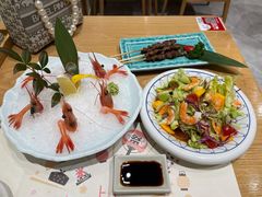 甜虾刺身-上户日本料理(北仑富邦店)
