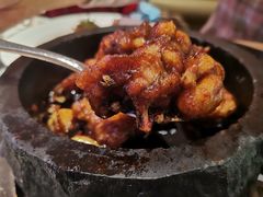 招牌杭椒牛蛙-桂满陇·蟹黄小笼汤包(中山公园店)