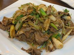 葱爆羊肉-百年认一力 太原老字号 (桥头街店)