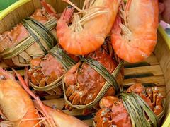 -七的湖·晚芳亭·阳澄湖农家菜·大闸蟹(莲花岛店)