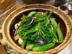 虾酱啫芥兰-广东道至正餐厅(区庄店)