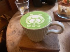 小熊抹茶鲜奶-懒鱼时光馆(沙坪坝店)
