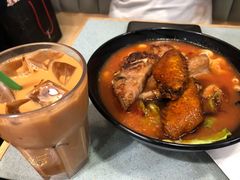 番茄浓汤鸡翅猪扒通粉-华嫂冰室(尖沙咀店)