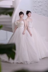 -桃子造型婚纱礼服(凤起广场店)