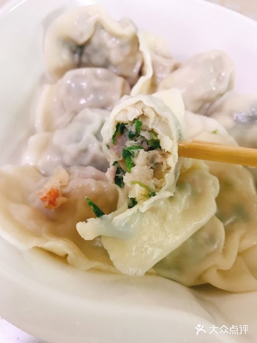 聚荣饺子店香茜马蹄鲜肉饺图片