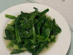 蒜茸油麦菜-闻道食府烙饼卷带鱼(原车耳营店原大觉寺店)