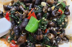 Szechuan-style Purple Perilla Snail