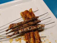 烤带籽多春鱼-三个大叔东北烧烤·砂锅菜(西三旗店)