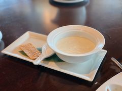 手工蛋白杏仁茶配脆皮杏仁饼-巴黎轩(澳门巴黎人店)