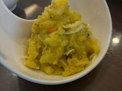 麻油腌菜土豆泥-岚县土豆宴(总部)