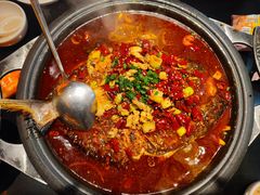 -探鱼·鲜青椒爽麻烤鱼(三水广场店)