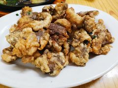 椒盐平菇-顺发饭店