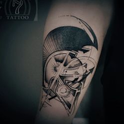 -幸运7纹身刺青Lucky7tattoo