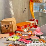 啊啊啊在火锅店过万圣节🎃太有氛围了