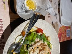 鸡肉凯撒沙拉-斯比特花园西餐厅(东方商厦店)