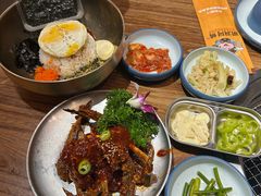 -明洞阿姨·韩式酱蟹烤肉·创意料理(三元桥店)