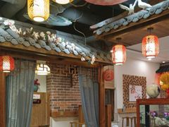 -东来菜馆•手抓海鲜家常菜•海鲜锅贴(鸽子窝店)