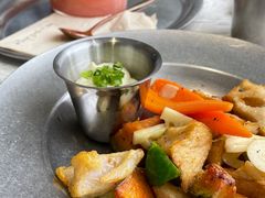 黄油煎烤时蔬佐酸奶油奶酪酱-娜娜家•Nana's restaurant(国金汇店)