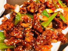 百合菠萝酥牛柳-津菜宋记老房子(鼓楼店)