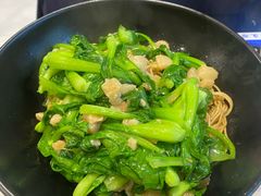 毛菜油渣面-老地方面馆(思南路店)