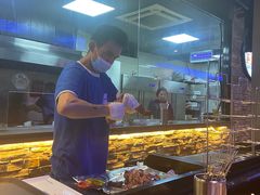 自助取餐区-三个蒙古大叔羊肉串(大宁店)