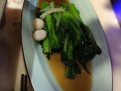 油淋脆菜心-绿茶餐厅(深圳龙华天虹购物中心店)