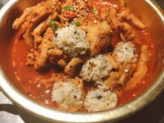 辣烤鸡爪-富乐满韩国正宗炸鸡韩国料理(虹泉路店)
